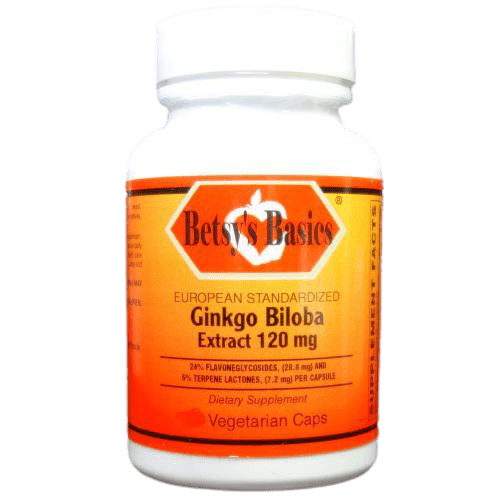 Ginkgo Biloba Extract 120 mg by Betsy's Basics