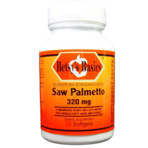 Betsy_s Basics Saw Palmetto 320 mg