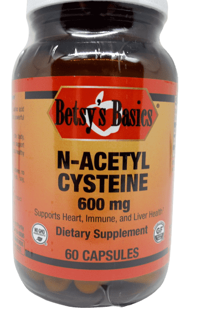 Betsy_s Basics N-Acetyl Cysteine 600 mg