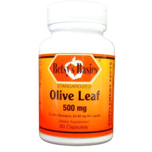 Betsy_s Basics Standardized Olive Leaf 500 mg