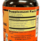 Betsy_s Basics Organic Fermented Turmeric Complex Supplement Facts