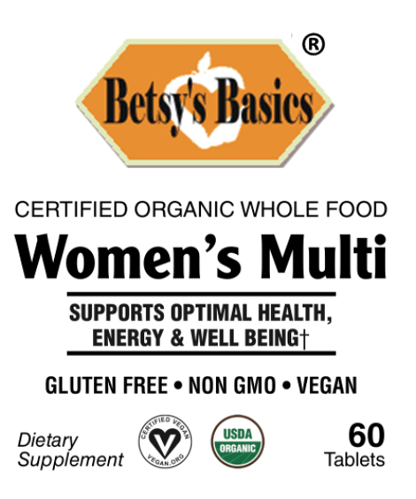Betsy_s Basics Certified Organic Whole Food Women_s Multi