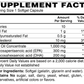 Betsy_s Basics Super Omega 3 Supplement Facts