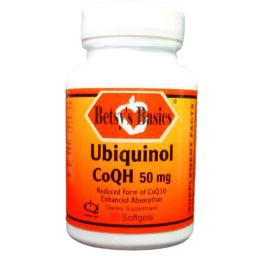 Betsy_s Basics Ubiquinol CoQH 50 mg