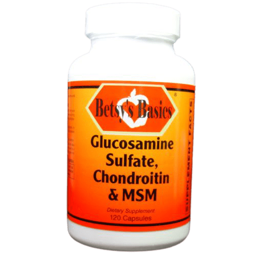 Betsy_s Basics Glucosamine Sulfate Chondroitin and MSM