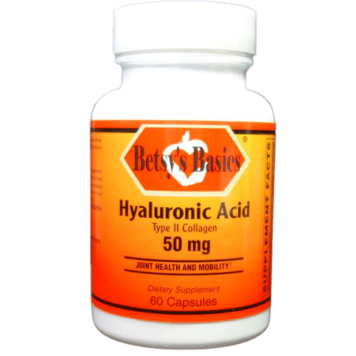Betsy_s Basics Hyaluronic Acid Type II Collagen 50 mg