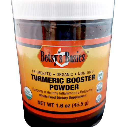 Turmeric Powder Bonus Turmeric Booster Powder, 1.6 oz (item 088) – Betsy's Health Foods
