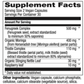 Betsy_s Basics Lactation Support Supplement Facts