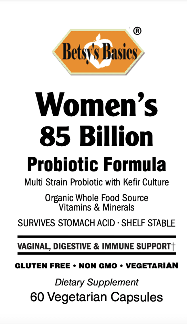 Betsy_s Basics Women_s 85 Billion Probiotic Formula