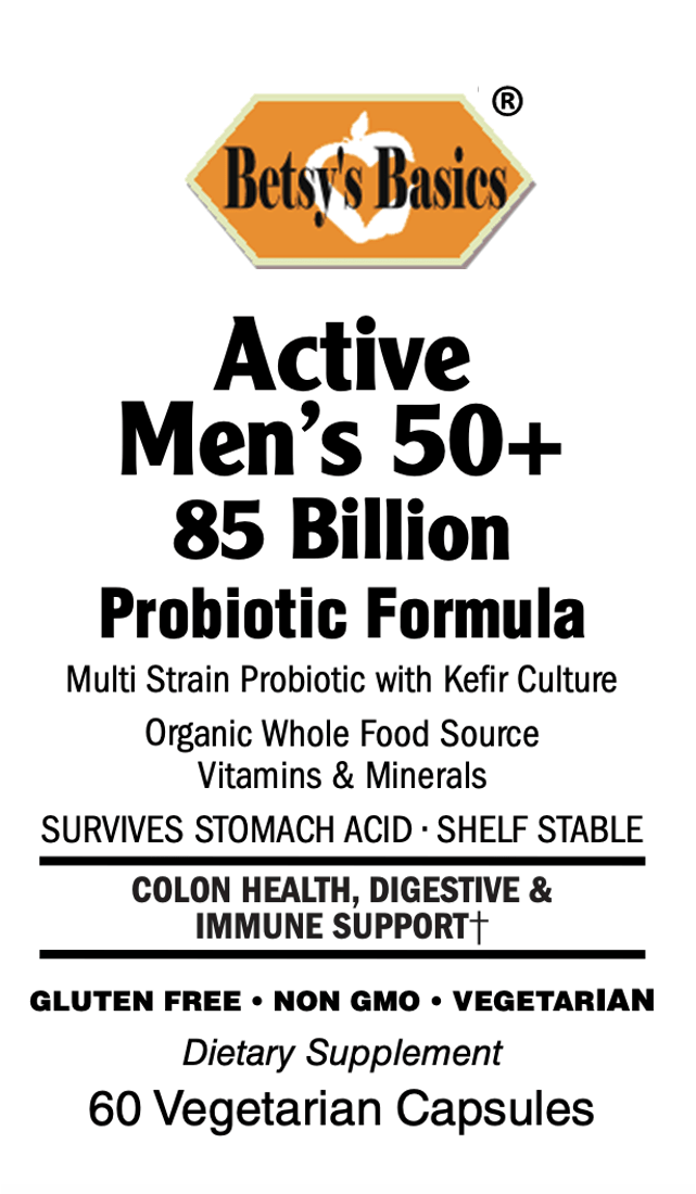 Active Men's 50+ 85 Billion Probiotic Formula