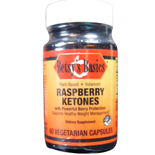 Betsy_s Basics Raspberry Ketones Vegetarian Capsules