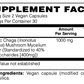 Betsy_s Basics Chaga Mushroom Supplement Facts