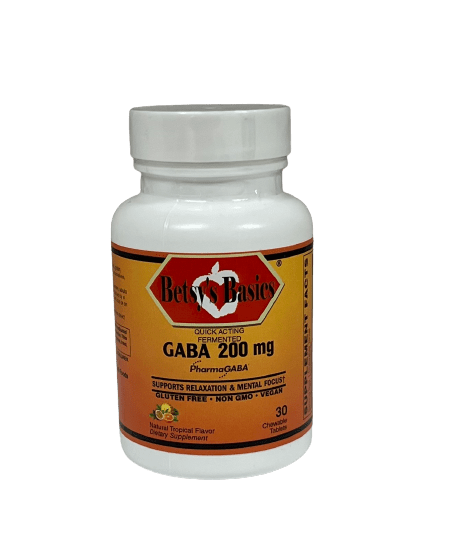 Betsy_s Basics GABA 200 mg chewable