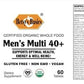Betsy_s Basics Certified Organic Whole Food Men_s Multi 40 Plus