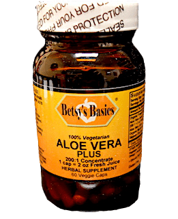 Betsy_s Basics Aloe Vera Plus Veggie Caps