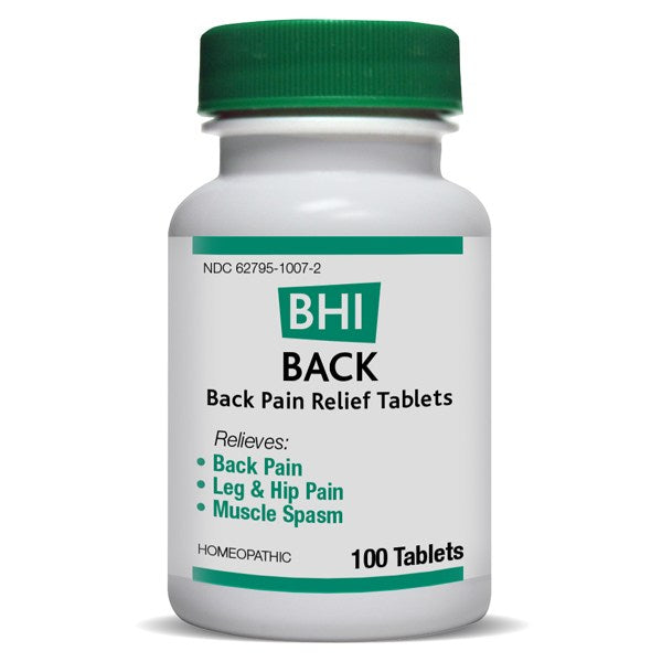 BHI Back Pain Relief Tablets