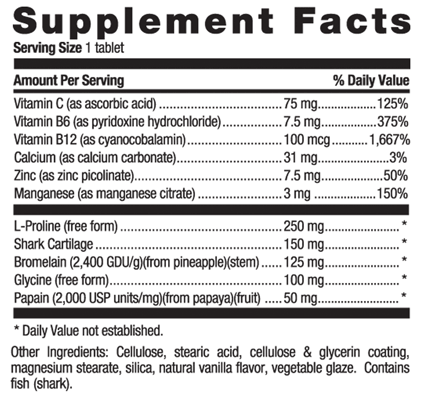 Country Life LIGA-TEND RAPID RELEASE SUPPLEMENT FACTS