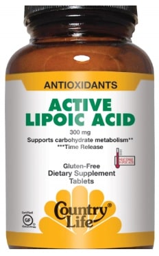 ACTIVE LIPOIC ACID 60 TAB By Country Life