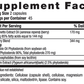 Country Life SAW PALMETTO & PYGEUM EXTRACT SUPPLEMENT FACTS