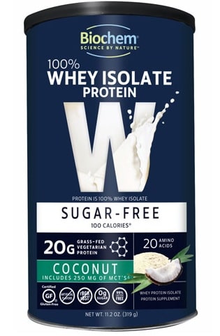 100% WHEY SUGAR FREE PROTEIN COCONUT FLAVOR 11.2 OZ By Country Life