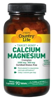 CALCIUM MAGNESIUM 90 TAB By Country Life