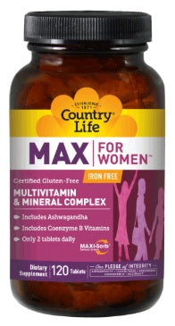 MAX FOR WOMEN™ 120 TAB BY COUNTRY LIFE