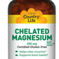 Country Life Chelated Magnesium 250 mg