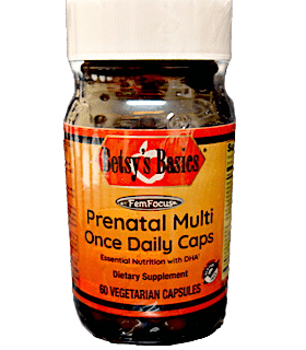 Betsy_s Basics Prenatal Multi Once Daily Caps