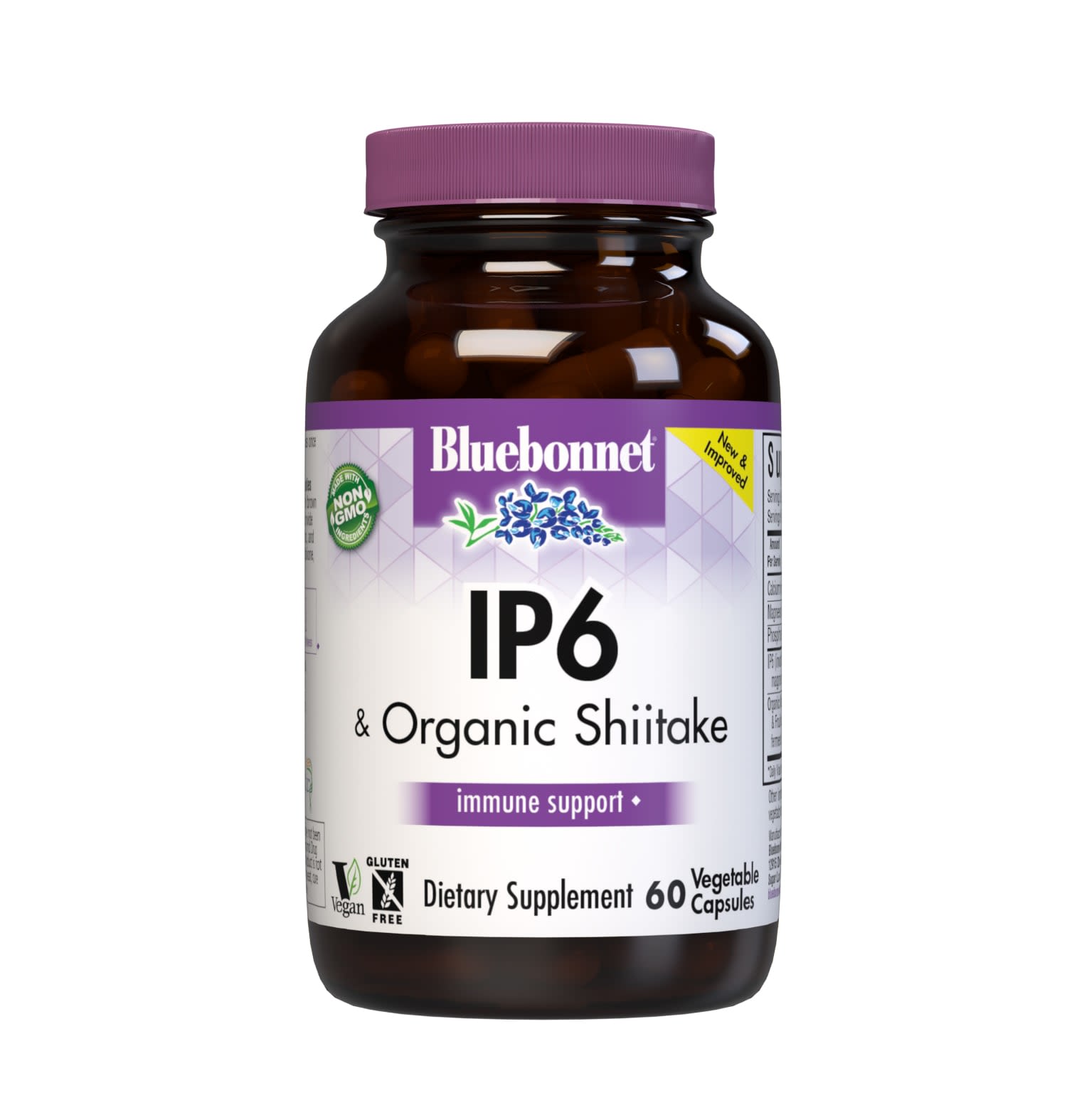 Bluebonnet Nutrition IP6 and Organic Shiitake