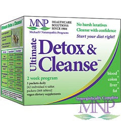 ULTIMATE DETOX & CLEANSE 2-WEEK CLEANSING PROGRAM 42 PACKETS CONTAINING 4 TABLETS EACH By Michael's