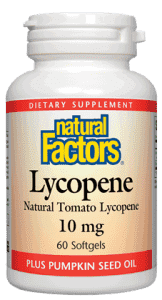 Natural Factors Lycopene 10 mg