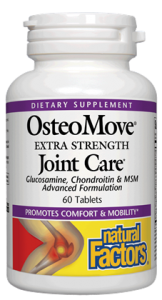 OSTEOMOVE JOINT CARE EXTRA STRENGTH 60 TAB NATURAL FACTORS 