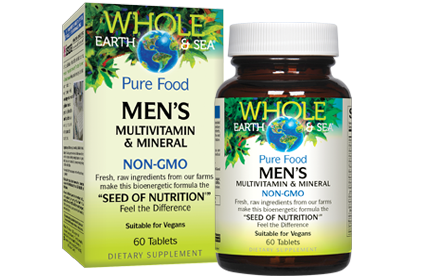 MENS MULTIVITAMIN & MINERAL 60 TAB BY NATURAL FACTORS 
