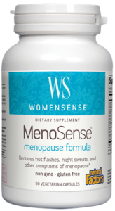 WOMENSENSE MENOSENSE 90 VCAP BY NATURAL FACTORS 