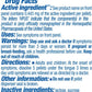Boiron Single Ingredient Drug Facts
