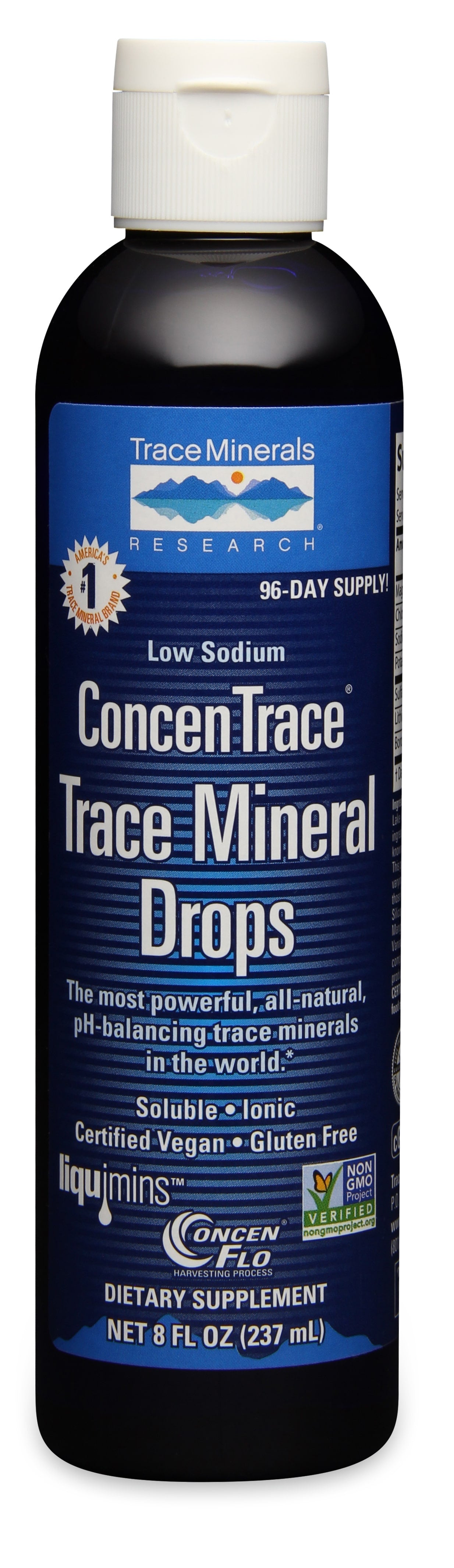CONCENTRACE® TRACE MINERAL DROPS 0.5OZ BY TRACE MINERALS