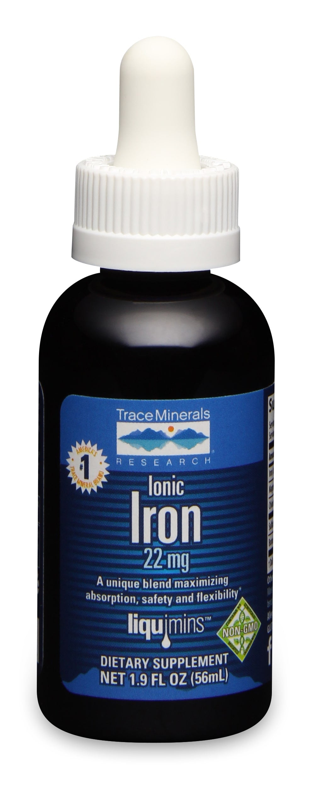 IONIC IRON 22 MG 1.9 OZ BY TRACE MINERALS 