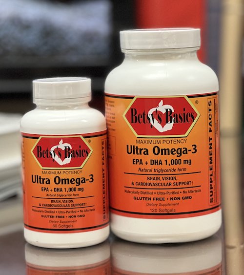 Betsy_s Basics Ultra Omega-3 Maximum Potency new this October