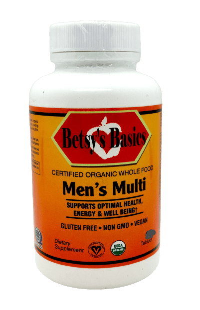 Betsy_s Basics Certified Organic Whole Food Men_s Multi