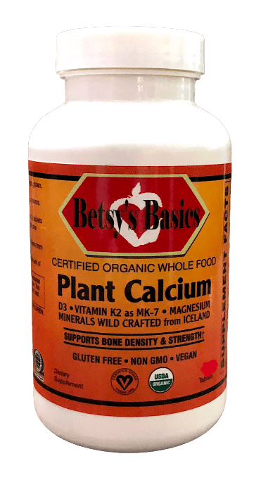 Betsy_s Basics Certified Organic Whole Food Plant Calcium