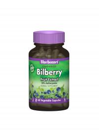 STANDARDIZED BILBERRY FRUIT EXTRACT 60 VCAP BY BLUEBONNET NUTRITION 
