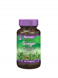 STANDARDIZED GINGER ROOT EXTRACT 60 VCAP BY BLUEBONNET NUTRITION 