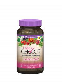 LADIES' CHOICE WITH IRON 90 VCAPLET BY BLUEBONNET NUTRITION 