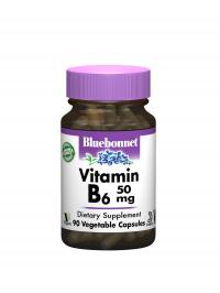 VITAMIN B6 50 MG 90 VCAP BY BLUEBONNET NUTRITION 