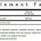 BLUEBONNET NUTRITION VITAMIN C 500 MG SUPPLEMENT FACTS