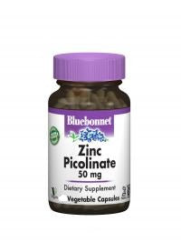 ZINC PICOLINATE 50 MG 50 VCAP BY BLUEBONNET NUTRITION 