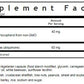 BLUEBONNET NUTRITION COQ10 60 MG SUPPLEMENT FACTS