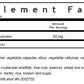 BLUEBONNET NUTRITION COQ10 60 MG SUPPLEMENT FACTS