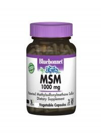 MSM 1000 MG 60 VCAP BY BLUEBONNET NUTRITION 
